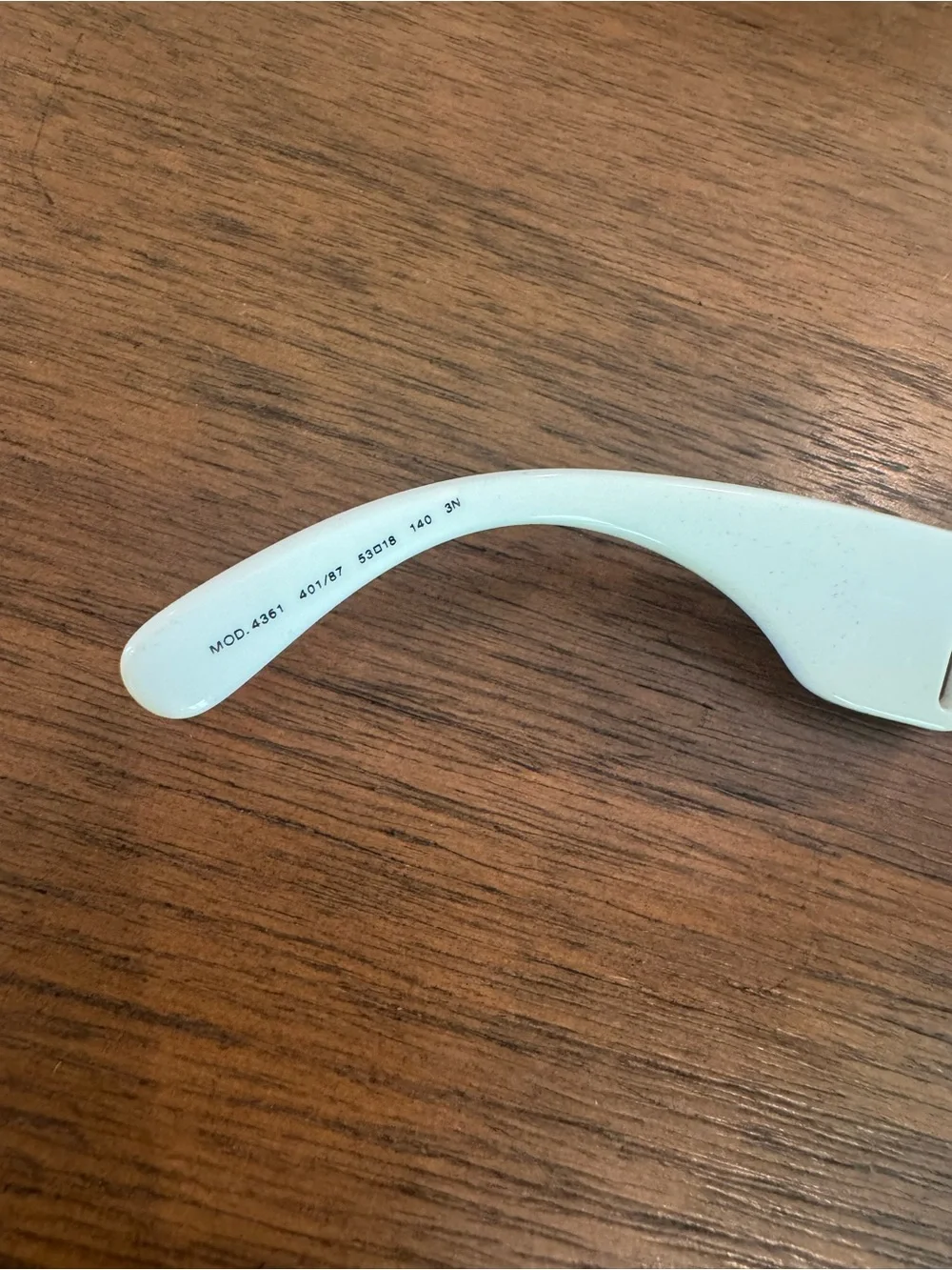 Versace White Frame Black Lens Retro Oval Sunglasses